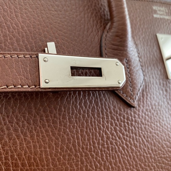 Hermès Birkin 35 - Ardennes Leather - 2000 - Picture 7 of 16